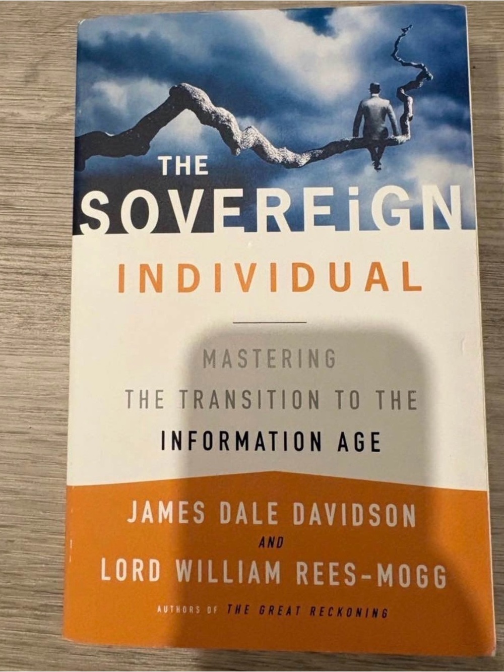 The Sovereign Individual Paperback - Blue & Orange Cover